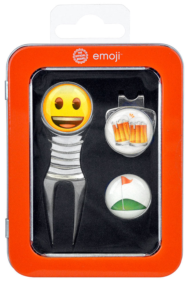 Emoji golf ball marker